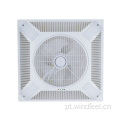 Personalizar Material PP ABS Plástico Ventilador de teto falso decorativo de 14 polegadas com controle remoto